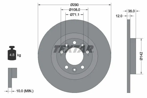 Fren Disk Ayna Arka Sağ ve Sol PSA ORJINAL YL01845380