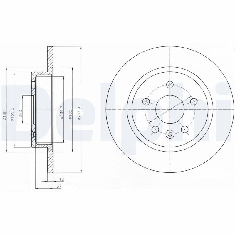 Fren Diski DELPHI BG4199C