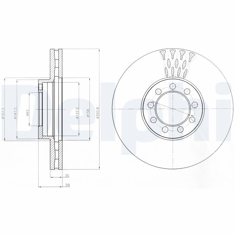 Fren Diski DELPHI BG9062