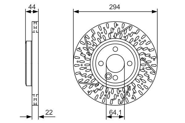 BOSCH 0986479A69 Fren Diski