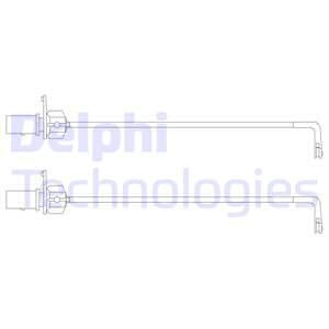 DELPHI LZ0250 Fren Balata Fısı Ön