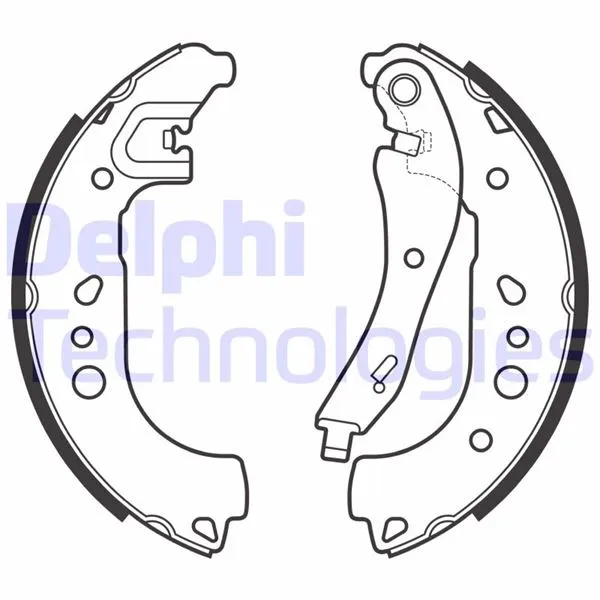 Fren Pabuçlu Balata Arka DELPHI LS2149