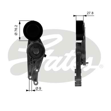 GATES T38207 V Kayış Gergisi Komple - . Görsel