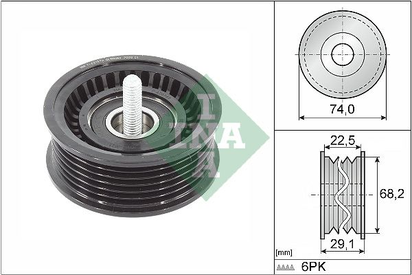 INA 532078410 V Kayış Gergi Rulmanı