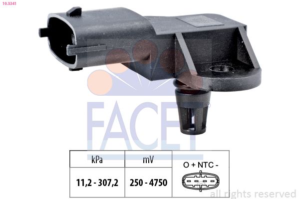 Sensör, Şarj Basıncı BOSCH 0 261 230 429