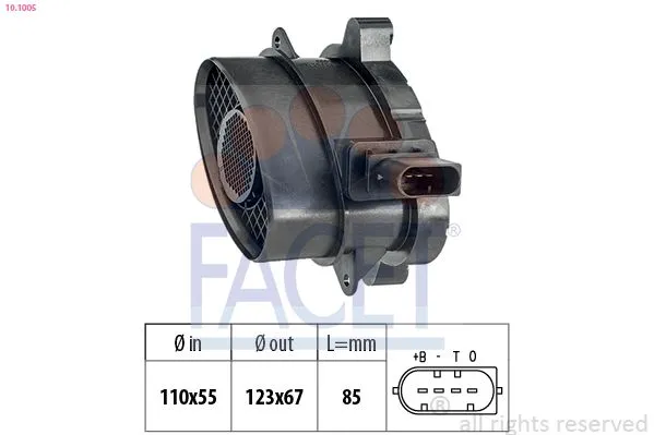 Hava Hacmi Ölçme Cihazı HELLA 8ET 009 149-461