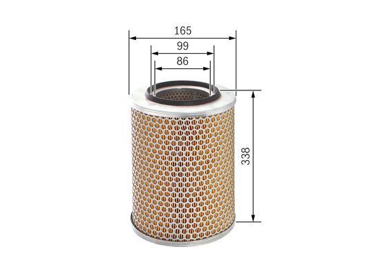 BOSCH 1457429944 Hava Filtresi - . Görsel