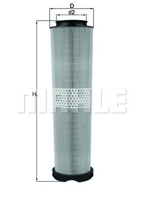 MAHLE LX816/6 Hava Filtresi