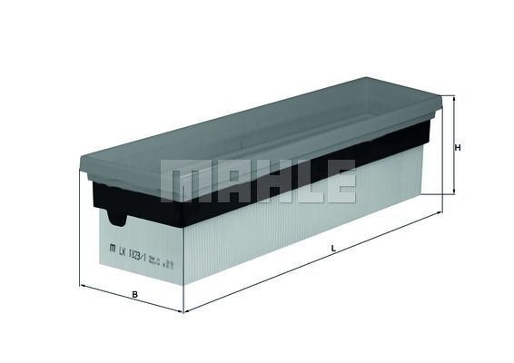 MAHLE LX1823/1 Hava Filtresi - . Görsel