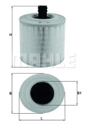 MAHLE LX3015/14 Hava Filtresi
