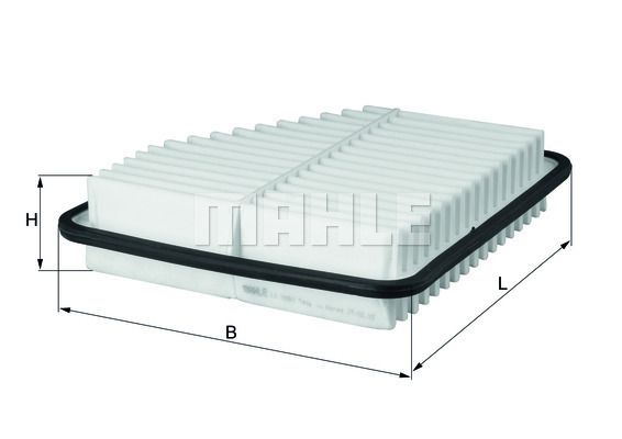 MAHLE LX2681 Hava Filtresi