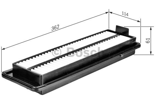 BOSCH F026400232 Hava Filtresi - . Görsel