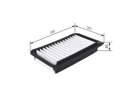 BOSCH F026400420 Hava Filtresi - . Görsel