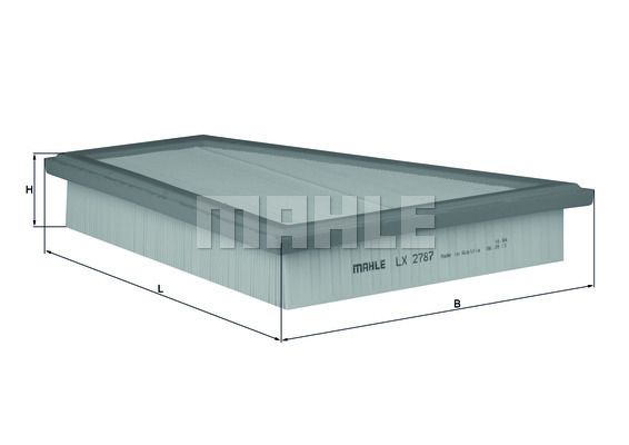 MAHLE LX2787 Hava Filtresi
