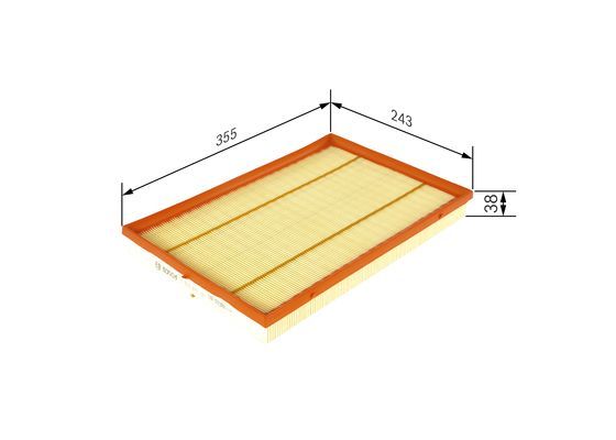 BOSCH F026400381 Hava Filtresi - . Görsel