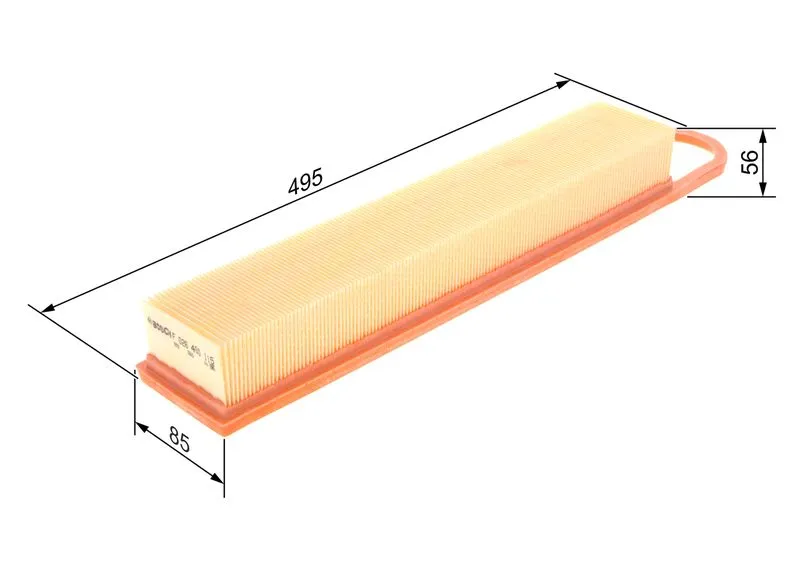 Hava Filtresi  BOSCH F 026 400 115