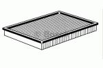 BOSCH F026400611 Hava Filtresi - . Görsel