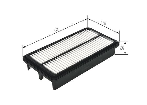 BOSCH F026400521 Hava Filtresi - . Görsel