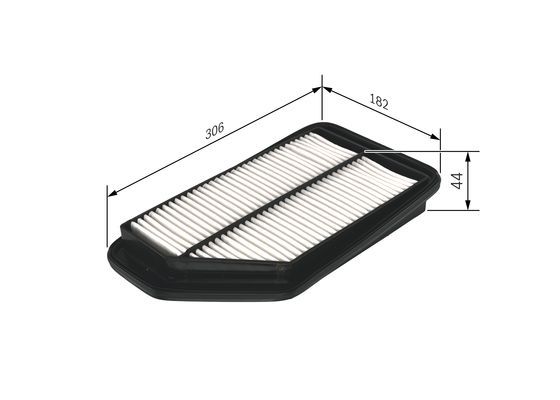 BOSCH F026400160 Hava Filtresi - . Görsel