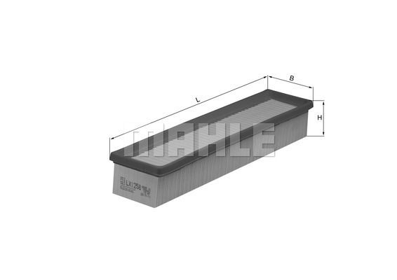 MAHLE LX1258 Hava Filtresi