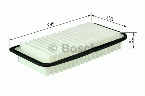 BOSCH F026400017 Hava Filtresi - . Görsel