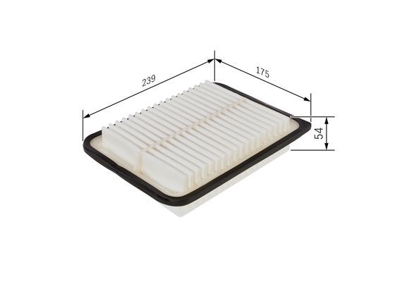 BOSCH F026400114 Hava Filtresi - . Görsel