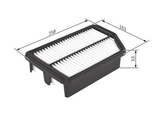 BOSCH F026400228 Hava Filtresi - . Görsel