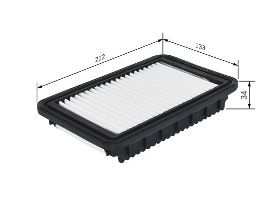 BOSCH F026400291 Hava Filtresi - . Görsel