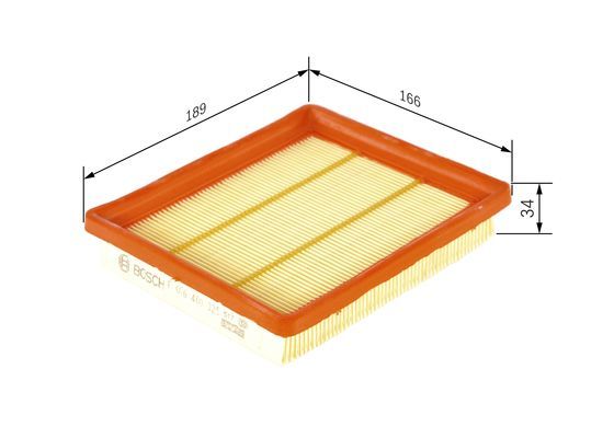 BOSCH F026400325 Hava Filtresi - . Görsel