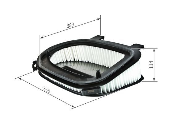 Hava Filtresi Bmw X3 F25 X5 E70 X5 F15 F85 X6 E71 E72 1371781126 - . Görsel