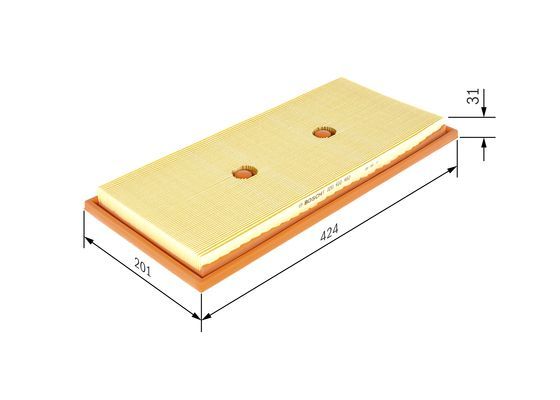 BOSCH F026400482 Hava Filtresi - . Görsel