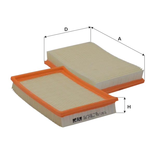 Hava Filtresi  FIL FILTRE HP 2140
