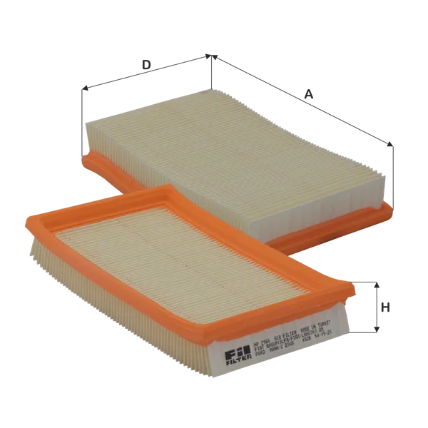 Hava Filtresi  FIL FILTRE HP 2166