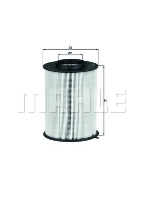 MAHLE LX1780/3 Hava Filtresi