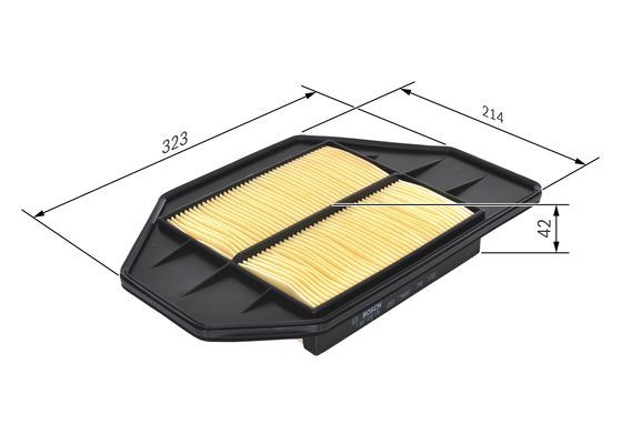 BOSCH 1987429178 Hava Filtresi - . Görsel