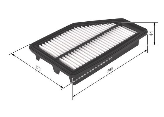 BOSCH F026400295 Hava Filtresi - . Görsel
