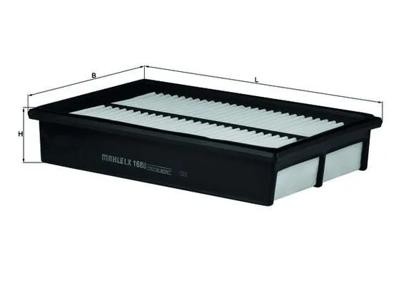 Hava Filtresi  MAHLE LX 1688