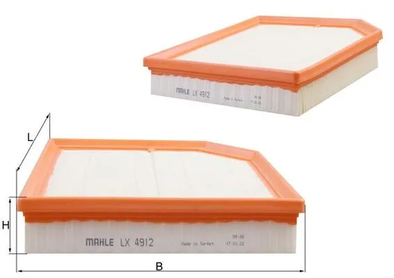 Hava Filtresi  MAHLE LX 4912