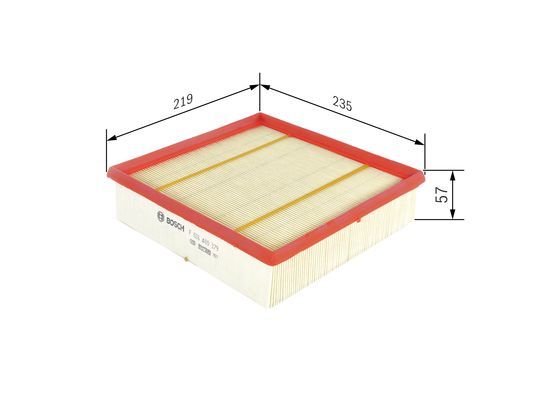 BOSCH F026400379 Hava Filtresi - . Görsel