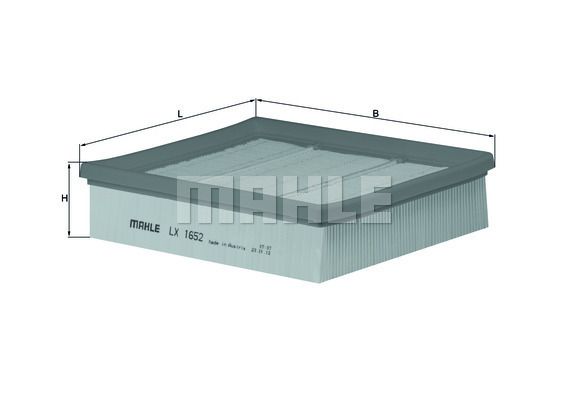 MAHLE LX1652 Hava Filtresi
