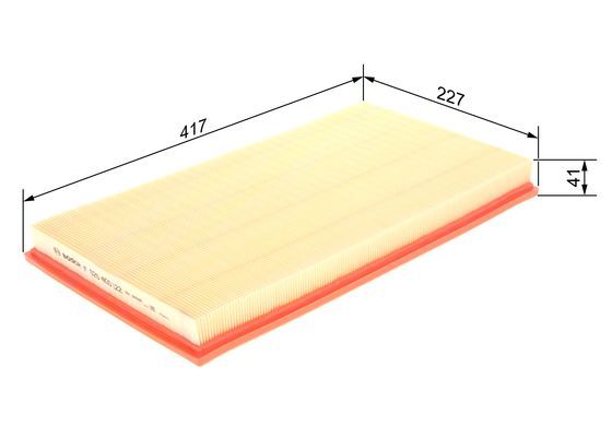 BOSCH F026400122 Hava Filtresi - . Görsel