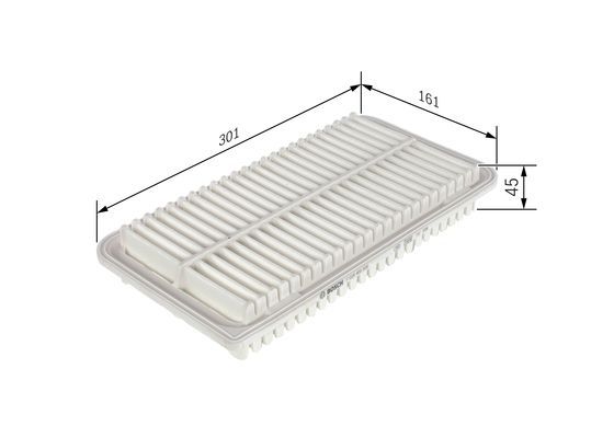 BOSCH F026400506 Hava Filtresi - . Görsel