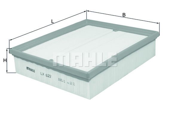 MAHLE LX622 Hava Filtresi
