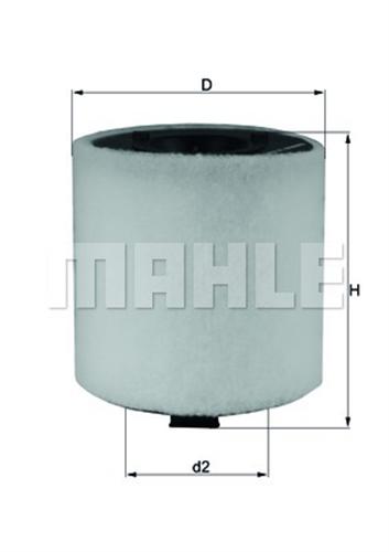 MAHLE LX2831 Hava Filtresi - . Görsel