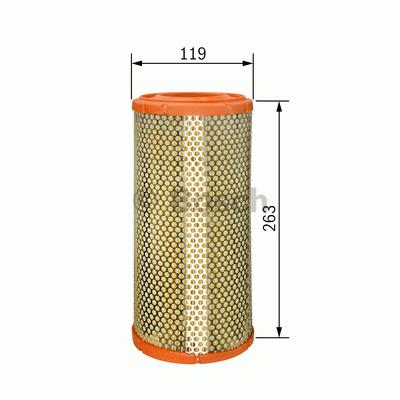 BOSCH 1457433538 Hava Filtresi - . Görsel