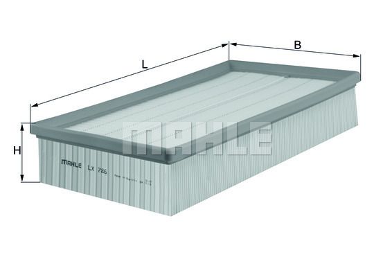 MAHLE LX786 Hava Filtresi