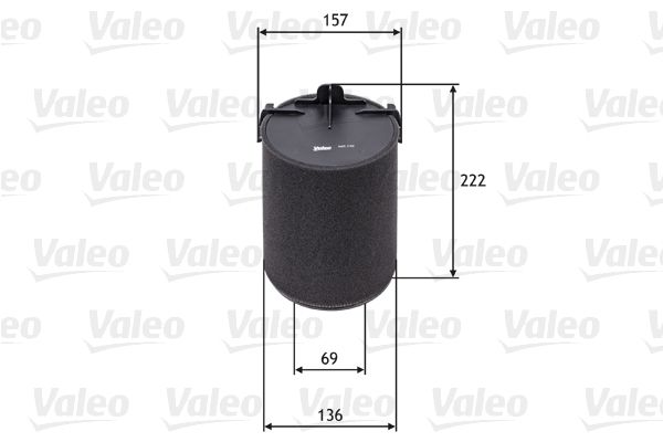 VALEO 585742 Hava Filtresi - . Görsel