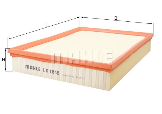 MAHLE LX1845 Hava Filtresi