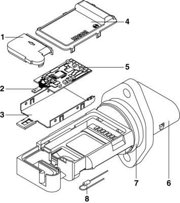 BOSCH 0280218119 Hava Kütle Ölçer - . Görsel