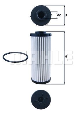 MAHLE HX139D Şanzıman Yağ Filtresi - . Görsel